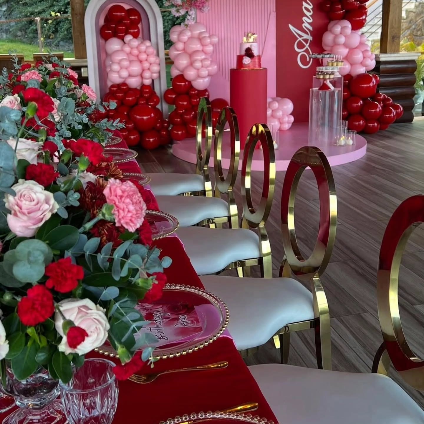 Premier Events & Decor birthday décor detail